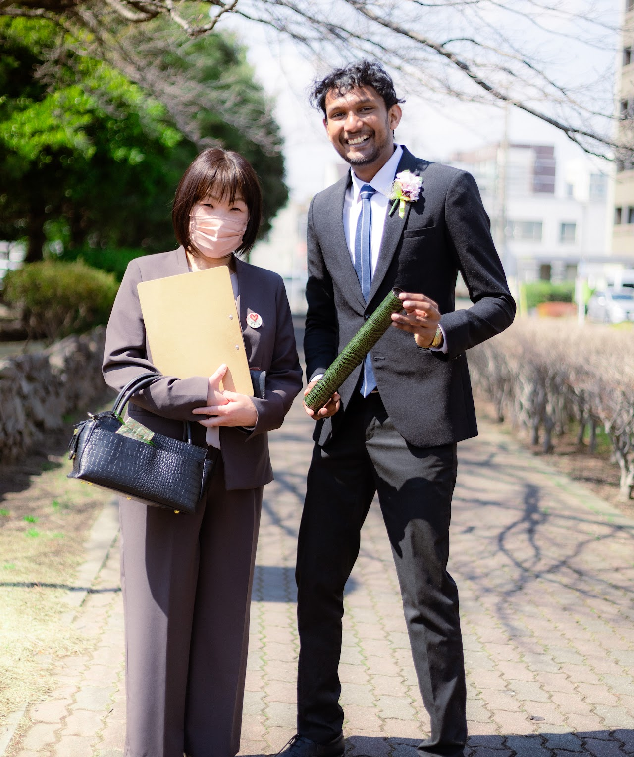 With mentor